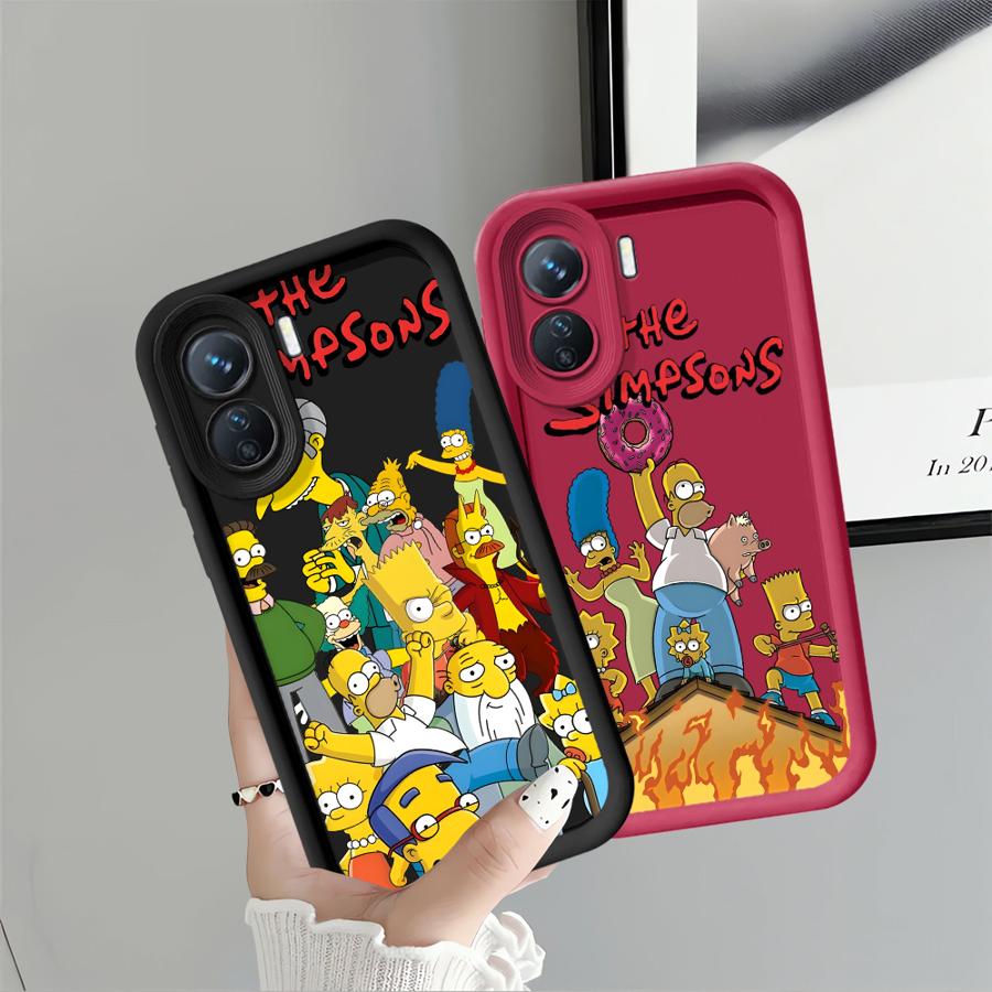 Чехол-бампер The Simpsons Art для Xiaomi Redmi Note 14 Pro Plus 11 12 10S 12S Note 13 9s 11S 10