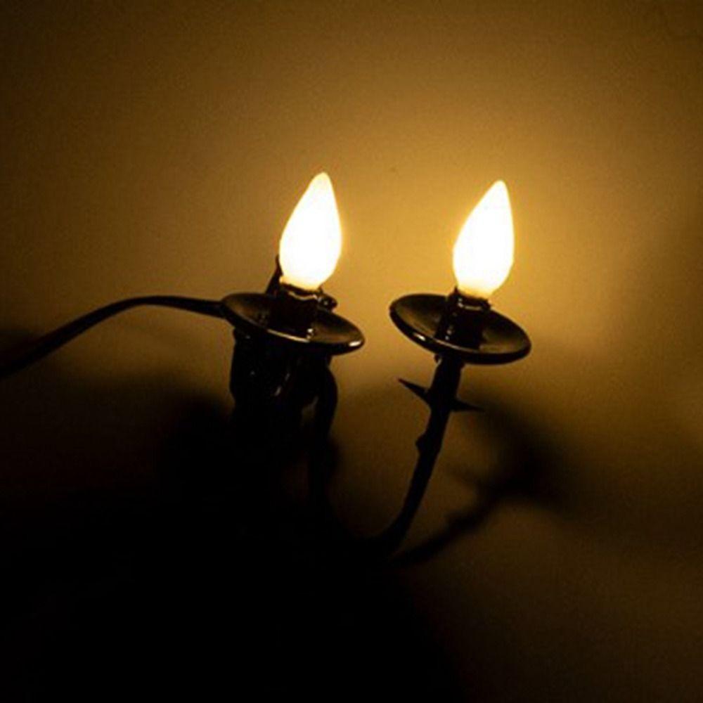 3V Dollhouse Wall Lamp 2.5*2.7cm Garden Yard Led Light New Sand Table Chandelier
