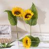 Artificial Flower Sunflowers Lifelike Realistic Low-maintenance Non-fading Easy-care Artificial Flowers