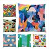 Luxury Home Decor Cushion Cover Office Sofa Cushion Cover Colorful Creative Abstract Print