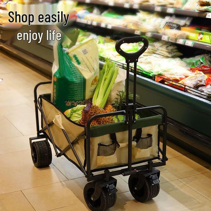 Foldable Outdoor Camping Wagon