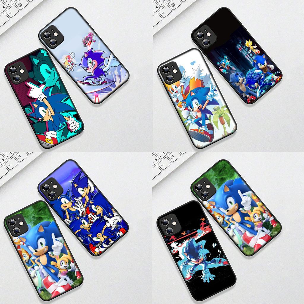 Cover for Samsung Galaxy S24 S25 S23 FE Ultra Plus S7 Edge S25+ S23+ A56 5G Casing Phone Case game S-Sonics Anime HedgehogS