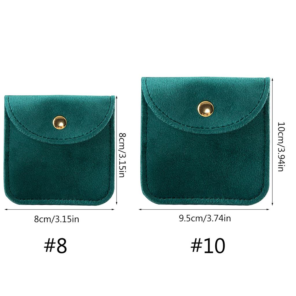 Elegant Flannel Bag for Jewelry Storage Perfect Gift Packaging Bags for Rings Bangles Bracelets Necklaces and Earrings