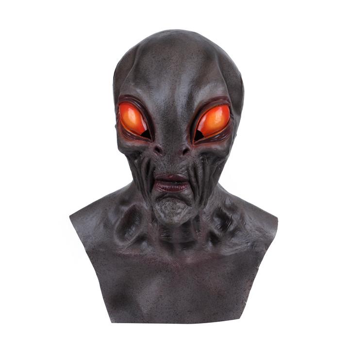 Horror Masquerade Supplies Full Face Adult Mask Halloween Latex Head Scary Mask