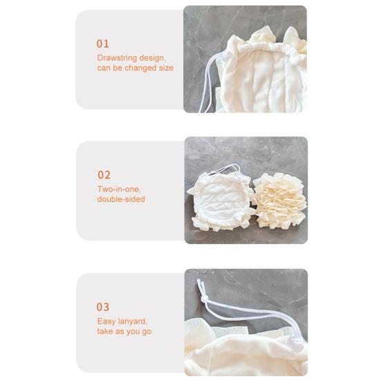 Шар для ванны «два в одном» двухсторонний дизайн шар для душа регулируемый размер шнурок для глубокого очищения пор аксессуар для ванны