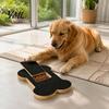 Easy Paw Grooming Board Dog Scratch with Treat Box, Wooden Nail File Board, Bone Shaped Scratching Pad, Grinder Alternative for Large Medium
