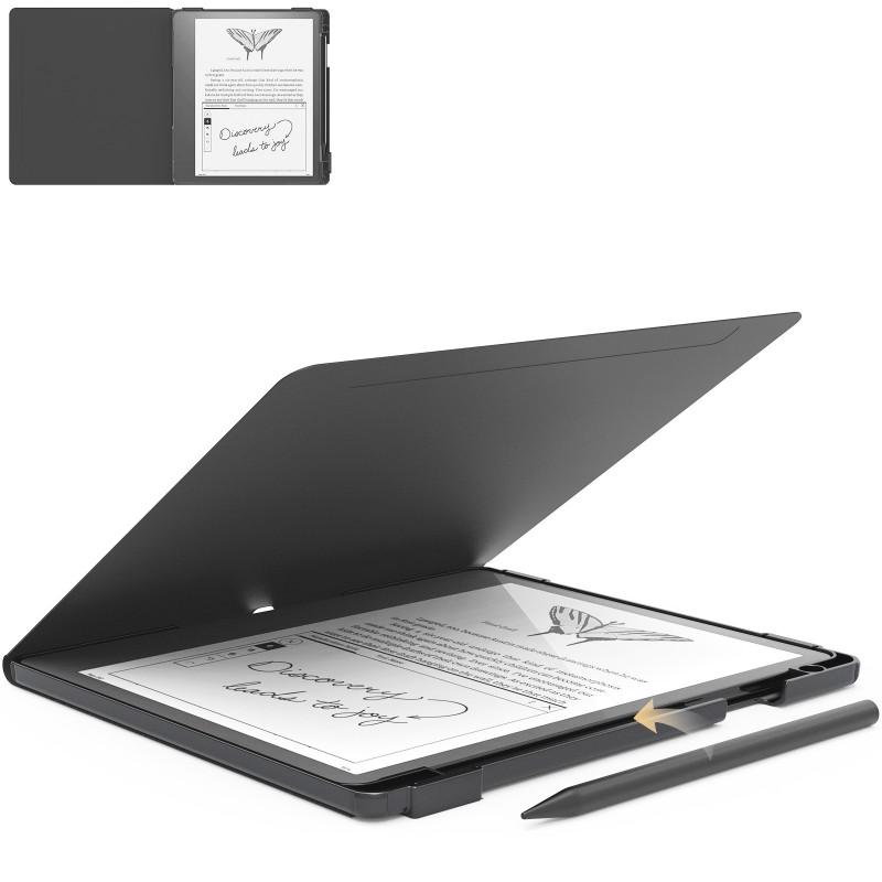 Kindle Scribe 10.2 Inch Protective Case With Stand Function PC Hard Shell Cover Anti-Shock Scratch Resistant Sleep Wake Support
