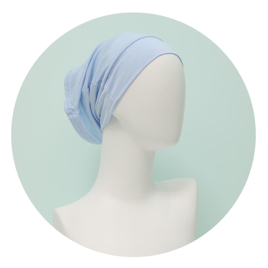 Solid Color Modal Bandage Cap Headscarf