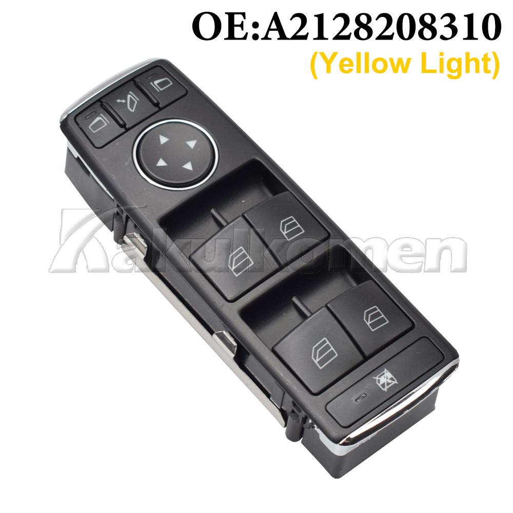 A2049055402 Новый электрический главный выключатель стеклоподъемника для Mercedes Benz W204 W212 C207 A207 C E-класс X204 A2128208310 A2049058202