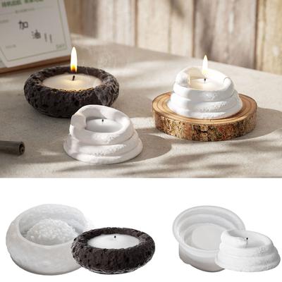 Силиконовая форма для цветочного горшка, формы для ящиков для хранения, формы для инструментов для рукоделия, формы для банок, формы для ваз, подходящие для изготовления подсвечника