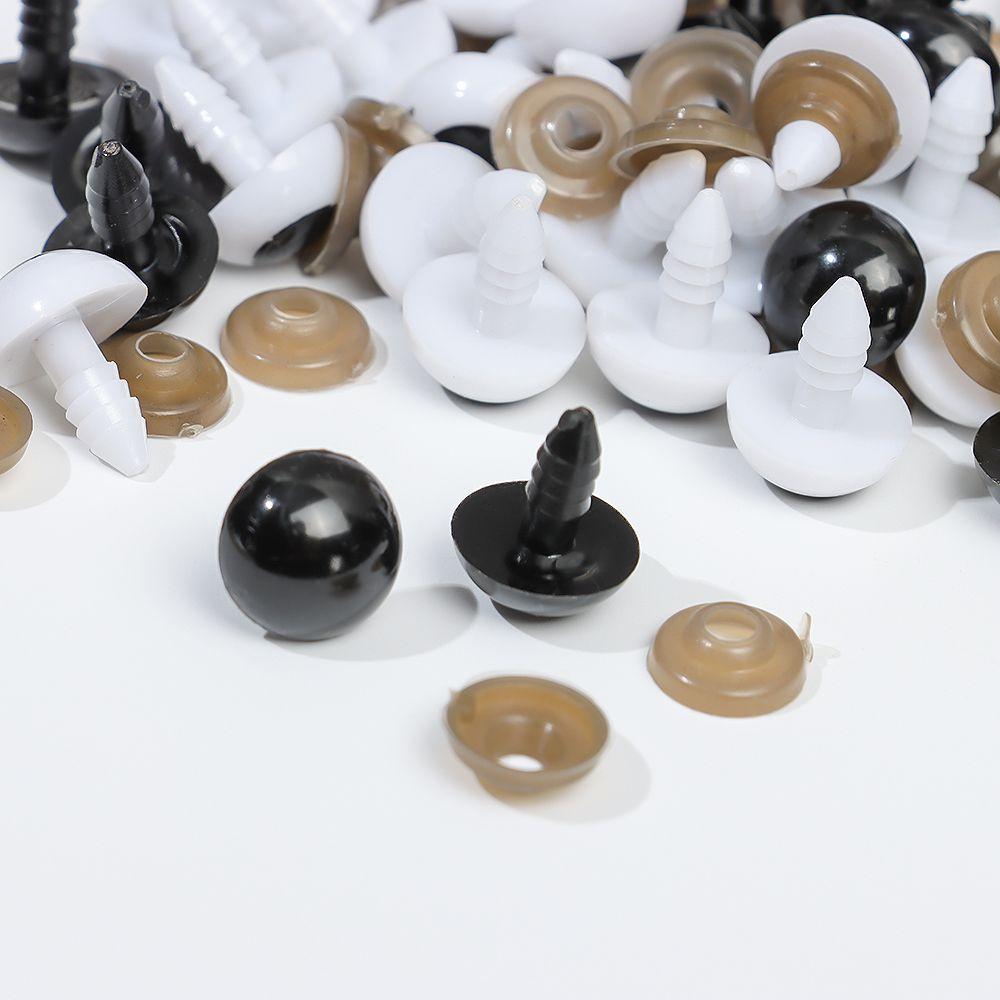 20pcs/10pairs High Quality Accessories DIY Eyeball Doll Making Crafts Safety Animal Toy Plastic Eyes