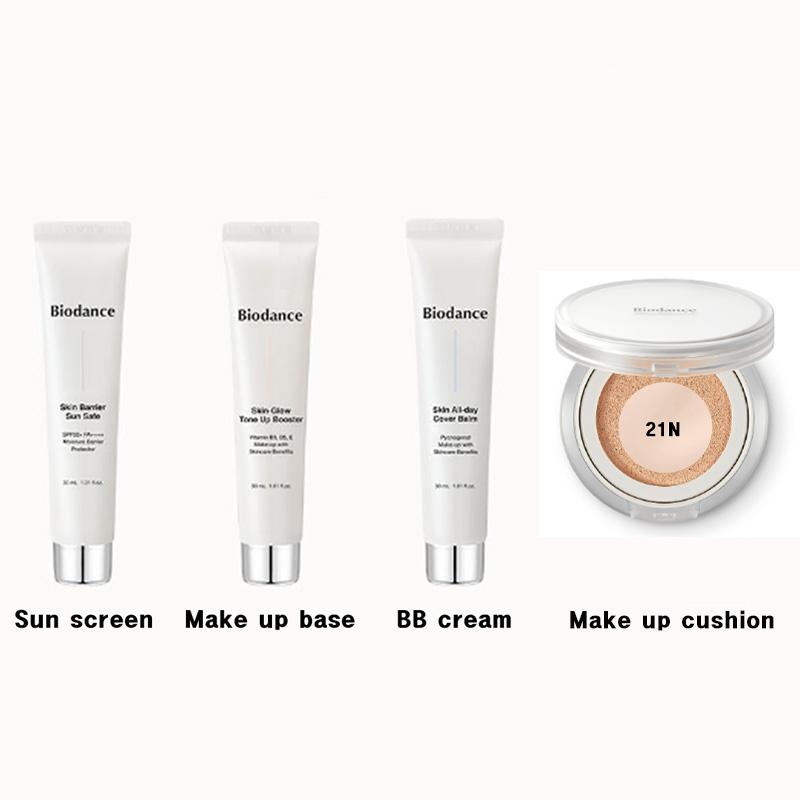 Biodance Glow Base Trio SET - Sunscreen+Makeup base+BBcream 30mL (3 Options)
