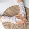 Перчатки Ручной Работы Свадебные Перчатки Вышивка Кружево Браслет и Регулируемая Веревка