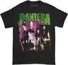 House Of Merch Pantera Мужская Группа Эскиз Футболка Маленькая Черная