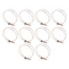 Double Wire Water Hose Clamp Pipe Clip Hoop Plumbing Fixture (94mm100mm)