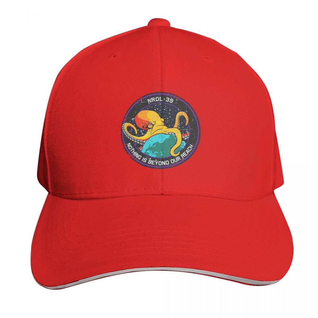 USA NROL Nothing Is Beyond Our Reach Grunge Style Baseball Cap Hood Unisexs big size hat Golf Hats For Unisex Womens