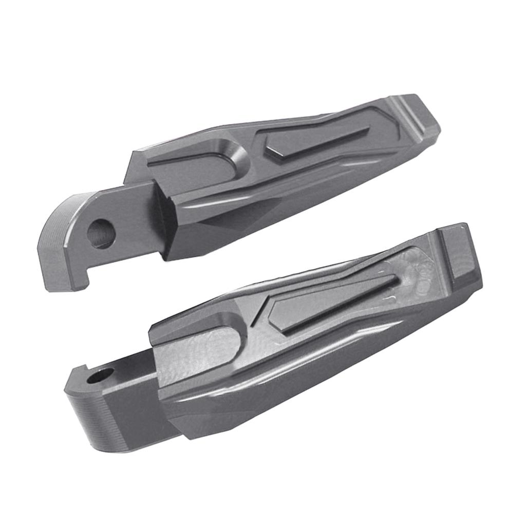 Совместимо с NMAX155/125 XMAX300/250 Мотоциклетные аксессуары из алюминиевого сплава Подножка для заднего пассажира Педаль Подножки 2x