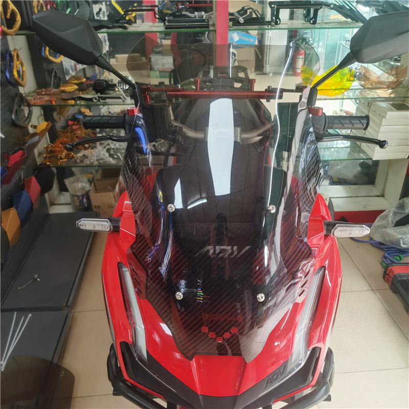 Мотоциклетный козырек ADV150 на лобовое стекло, дефлекторы ветрового стекла для Honda ADV150, аксессуары XADV 150 Clear