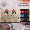 Серия Рубенса Хан: Твердые пигменты для китайской живописи в 12, 18 или 24 цветах для пейзажной, тушевой и гонби живописи.
