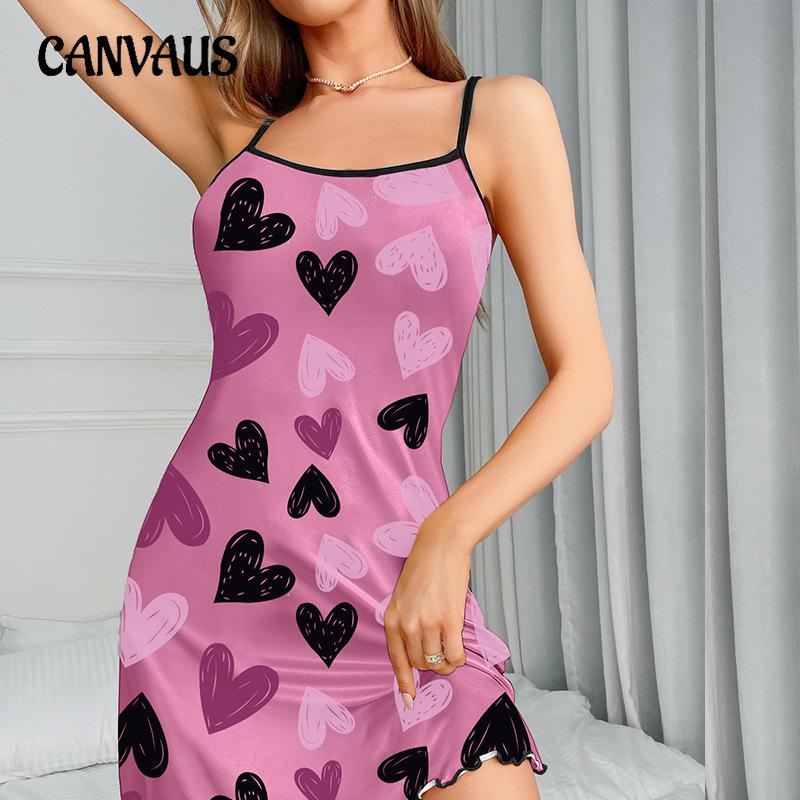 Летнее сексуальное платье-халтер с открытой спиной, женская ночная рубашка из молочного шелка, дышащее, с принтом, облегающее короткое платье