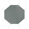 Ground Sheet for One Pole Tent L 385cm X 350cm for 8 People GS8-563-GY