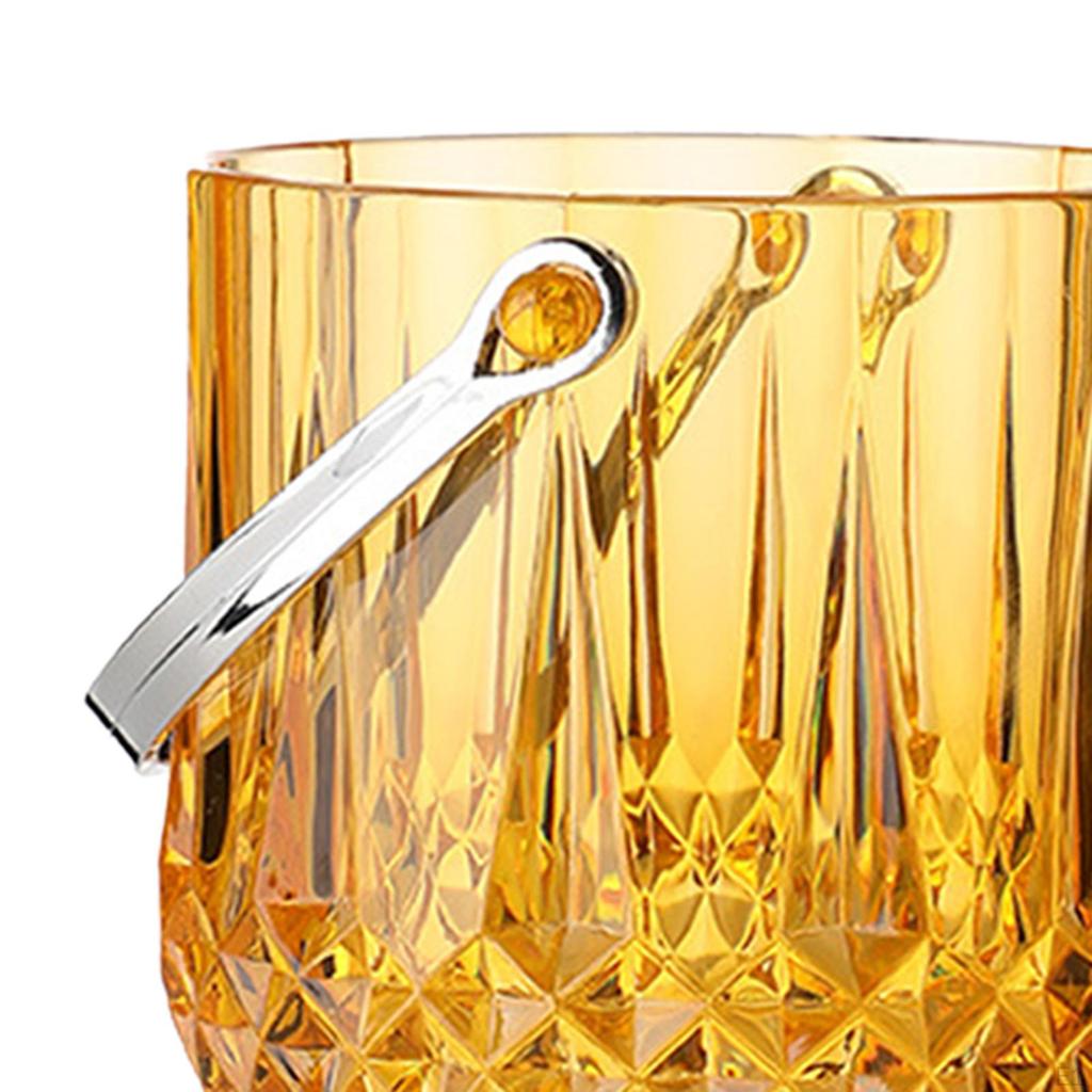 Bucket, Party Beverage Bin, Ice Container Drink Chiller, Bucket Acrylic Storage Tub for Home Bar