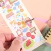Cute Cartoon Guka Laser Stickers for Kids - Notebook Decoration & DIY Kindergarten Rewards
