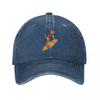 Laika The CCCP Soviet Russia Super Space Rocket Dog Unisex Baseball Cap Distressed Denim Hats Cap Retro Outdoor Snapback Hat
