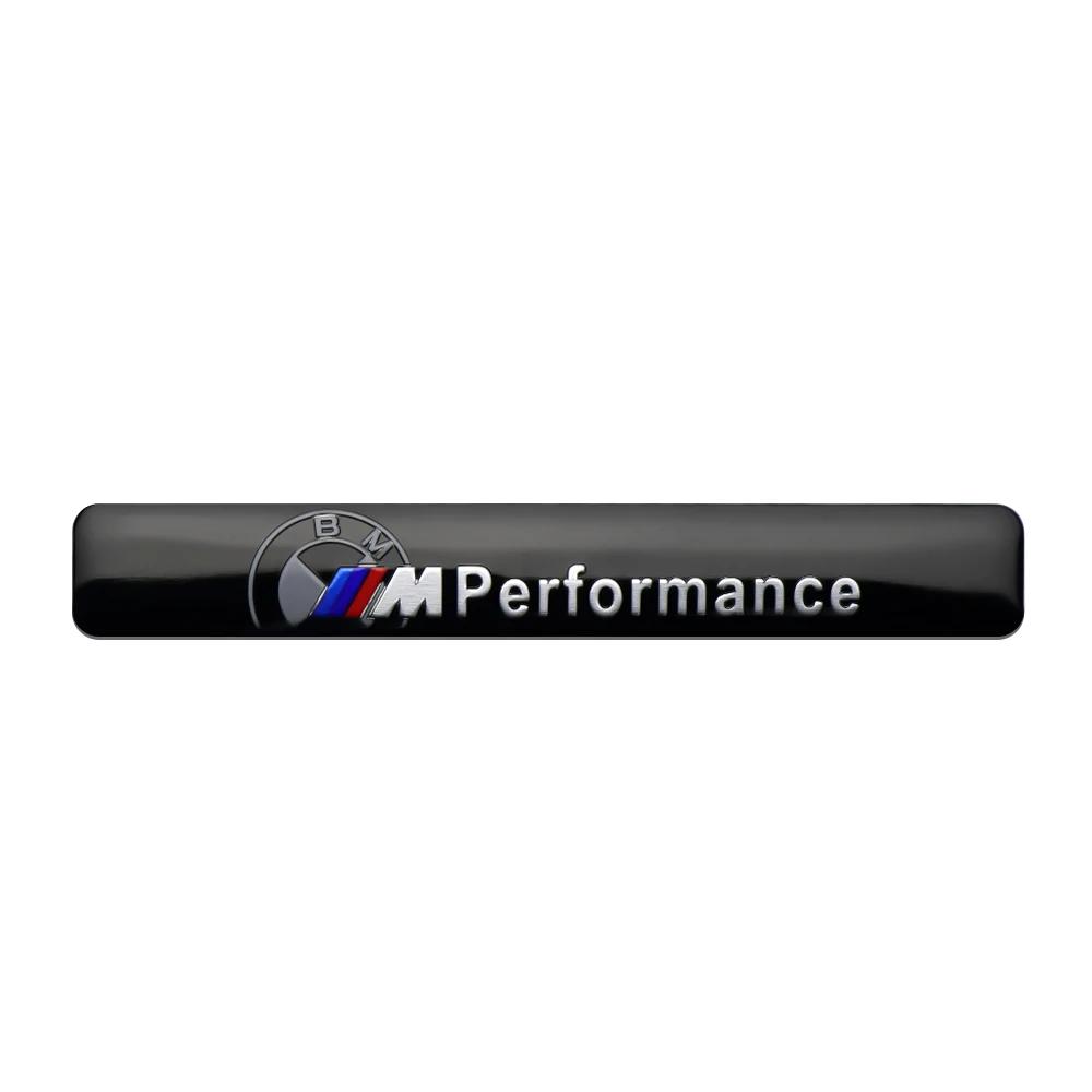 1PCS M Performance Badge Car Sticker Body Trunk Emblem Decoration Auto Refit Decals for Bmw E46 E90 E60 F10 F30 E39 E36 F20 E82 XMZSA1