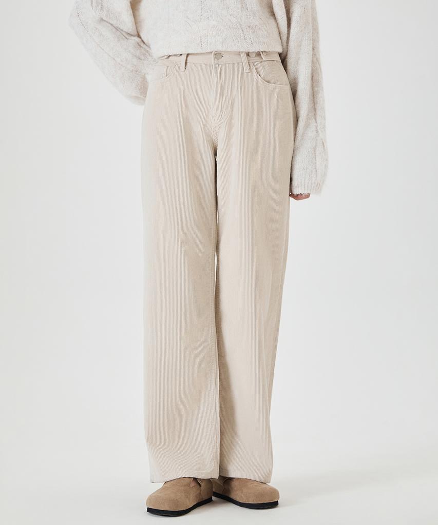 MIXXO Corduroy Straight Fit Pants_Miwtcg31Ss