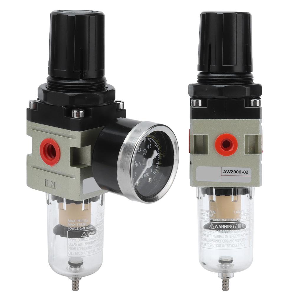 Регулятор воздушного фильтра Алюминиевый сплав Водомаслоотделитель Пневматические компоненты Детали