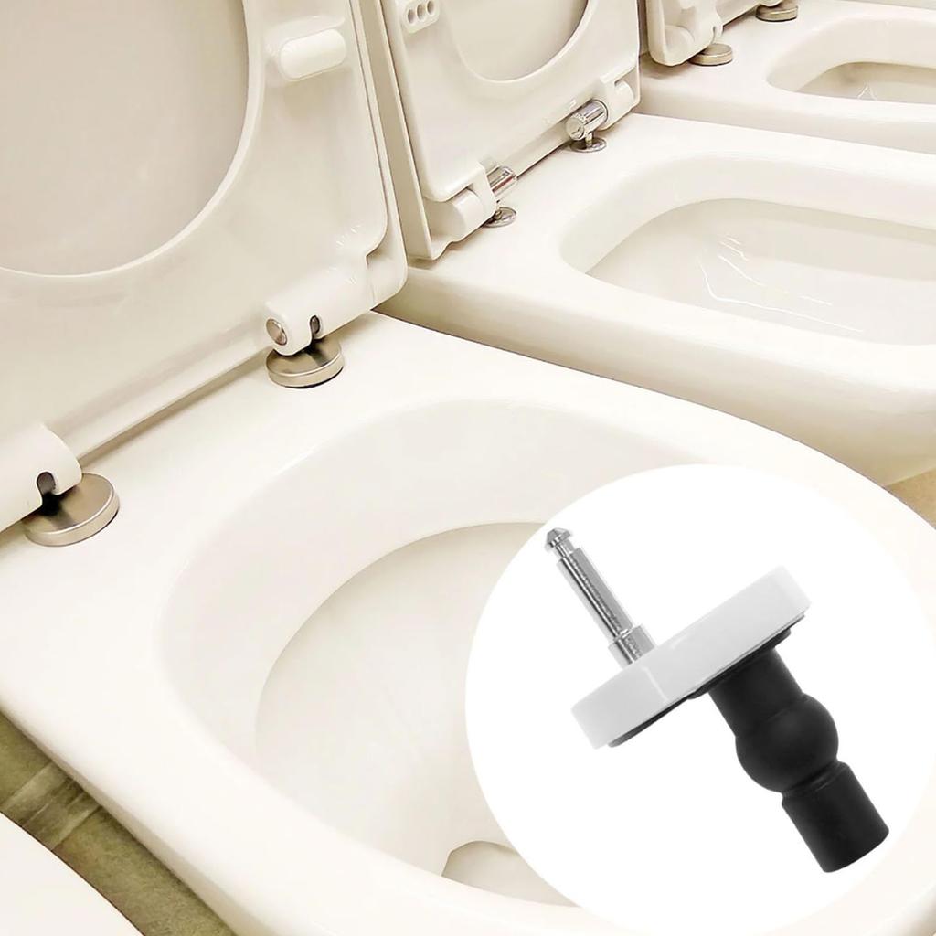 2 шт. Универсальные крепления для петель сиденья унитаза с быстросъемным механизмом, верхний комплект для замены для глухих отверстий, прочные пластиковые материалы