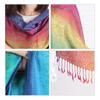 Fashion Scarf Jacquard Women Wrap Shawl Tassels Scarves Versatile Shawl with Tassel