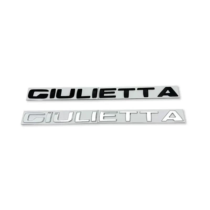 1 шт. Q4 Q2 GIULIA GIULIETTA STELVIO VELOCE Ti Значок Эмблема Наклейки на Автомобиль Для Заднего Багажника Переделка Наклейка на Багажник Логотип Аксессуары