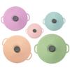 Reusable Self Sealing Lid Silicone Stretch Lids Universal Lid Silicone Bowl Pot Lid Silicone Cover Pan Cooking Food Fresh Cover