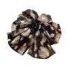 Elegant Women Large Bow Hair Claw Chiffon Big Bowknot Stain Bow Barrettes Hairpin Women Color Ponytail Clip Hair Accessories