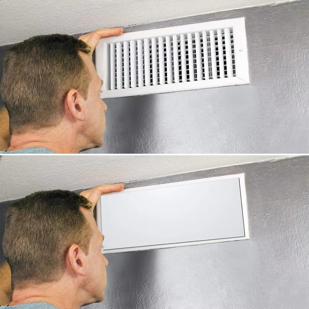 Magnet Sheet Magnetic Vent Covers Air Circulation Air Vent Exterior Wall Vent Cover PVC Adhesive Ceiling Vent Covers Floor Vents