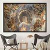 Classic Fresco In The Room Of The Giants Poster Canvas Paintings Decoration Vintage Wall Art For Living Room Home Office Decor