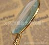 Russian Style 5X Gold Glass Lens Flower Handle High-grade Reading Magnifying Glass Embossed Handle