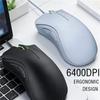 Проводная игровая мышь 6400 DPI Новая модель Ультрачувствительное отслеживание Высокая точность Двойное назначение для LOL Киберспорт Офис