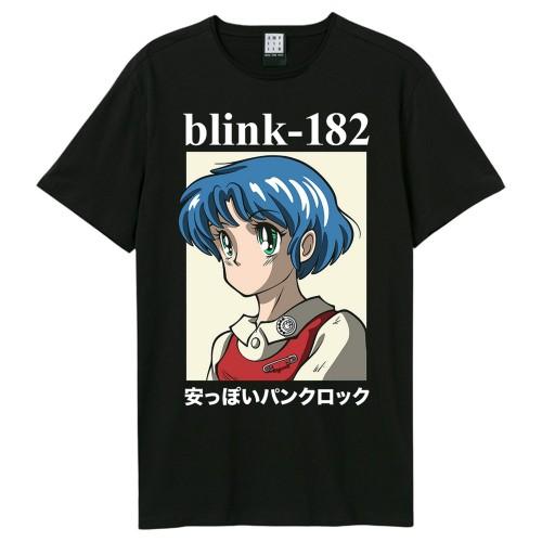 Amplified Unisex Adult Anime Blink 182 T-Shirt