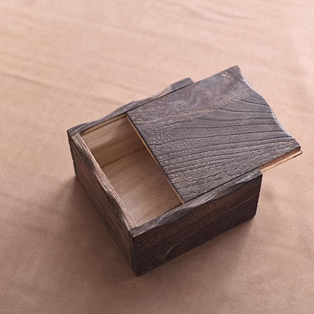1 шт. Деревянная шкатулка для хранения ювелирных изделий, Деревянная коробка для хранения, Многофункциональная коробка для хранения