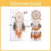 Beautifully Crafted Handmade Dream Catcher With Colorful Feathers For Elegant Decor