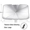 Car Sunshade Umbrella Car Windshield Parasol Summer Car Sun Shade Interior Protector Car Accessories Shading Protection