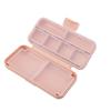 5/8 Compartment Pill Box Mini Pill Box Sealed Portable First Aid Kit Travel Carry Pill Case