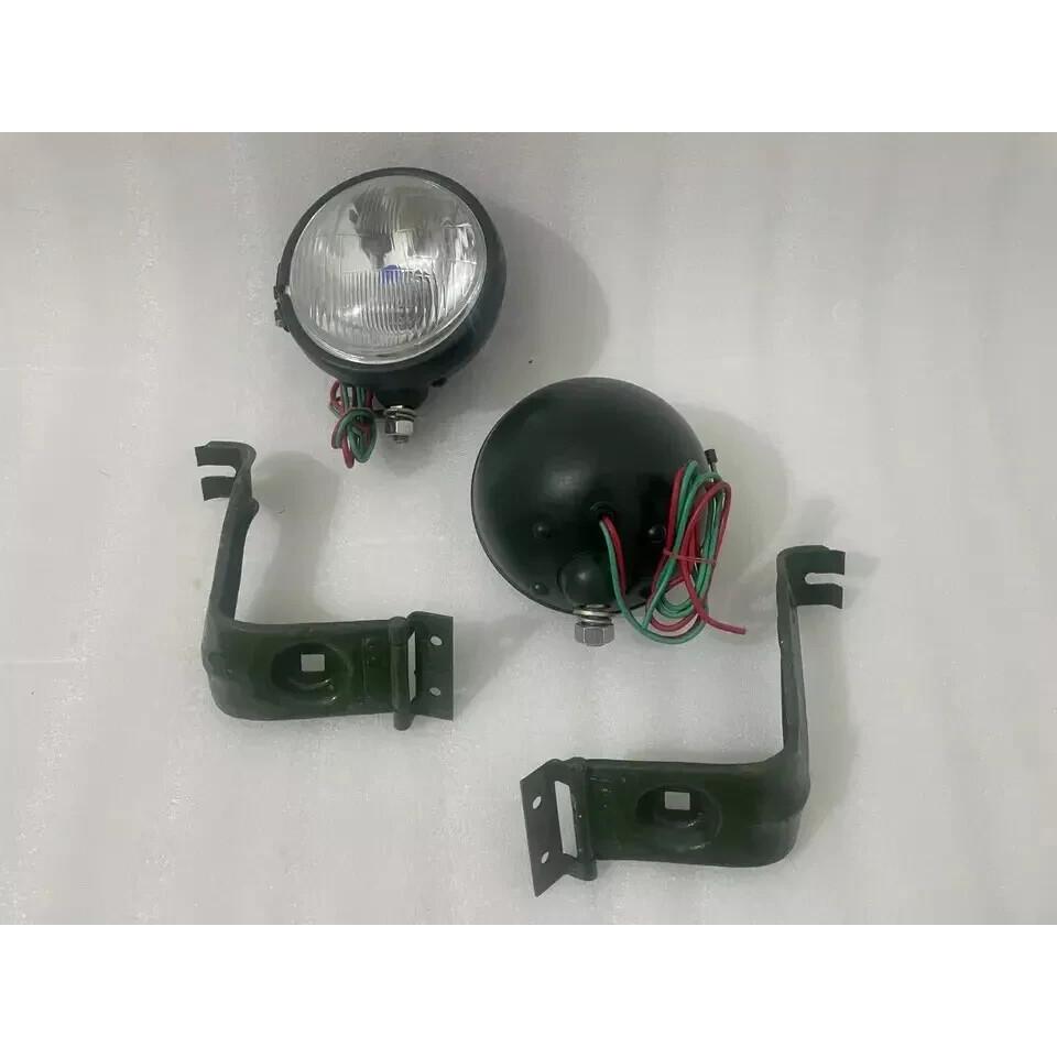 Willys Jeep MB Ford GPW Headlight Light with Bracket Pair Left & Right |Fit For