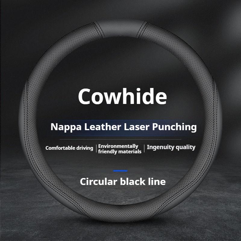 Кожаный чехол на руль автомобиля Citroen C1 C2 C3 C4 C5 C6 ELYSEE VTS Xsara C-Crosser Berlingo Jumpy AIRCROSS C3-XR Аксессуары