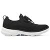 Skechers Go Walk 6 Простые Однотонные Прочные Низкие Повседневные Кроссовки Женские Черный 124620-BKLB