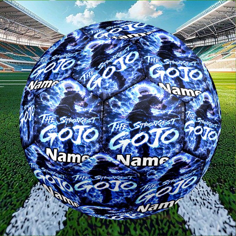 Custom Name Personalized Jujutsu Kaisen Print Size 5 Soccer Ball Training & Match Football, for Team, Kicking, Gift for Football