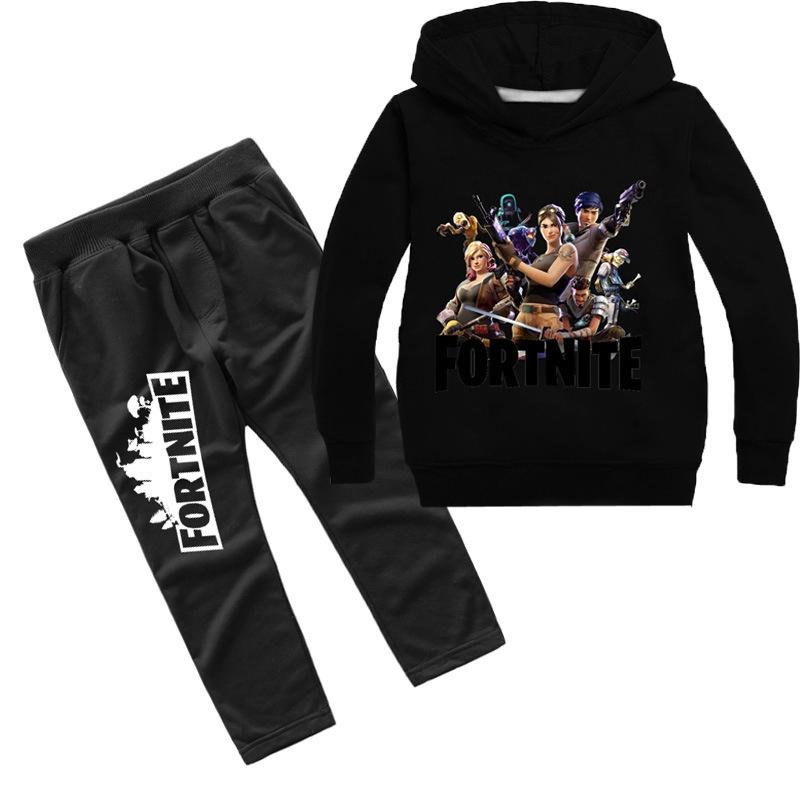 Hooded Fortnite Child Clothing Sweatshirt Hoodie Unisex Kids Wear Clothing Game